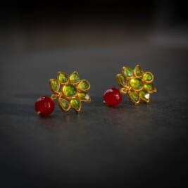 Lotus Green and Red