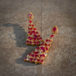 The Zircon Poem Red and White