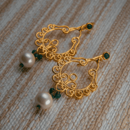 Filigree Chand Bali