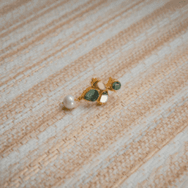 Khushbu Earrings Green